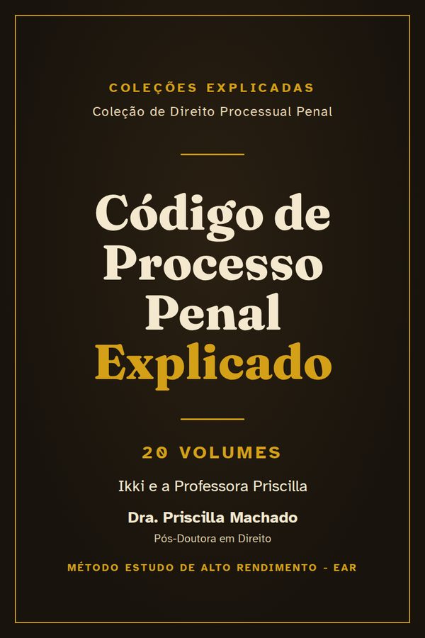 Capa da coleção Código de Processo Penal Explicado