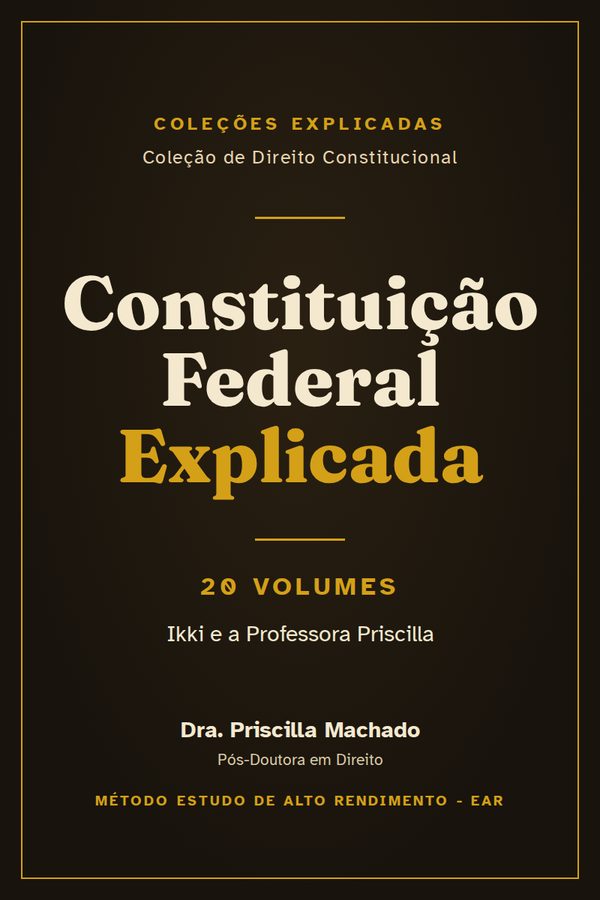 Capa da coleção Constituição Federal Explicada