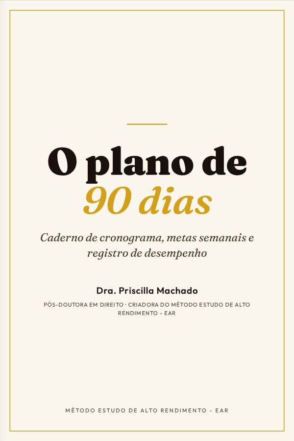 Capa do livro O plano de 90 dias