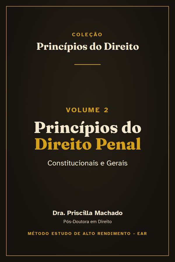 Capa do livro Princípios do Direito Penal